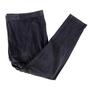 Ambiance Leggings Plus Size 3X Solid Black